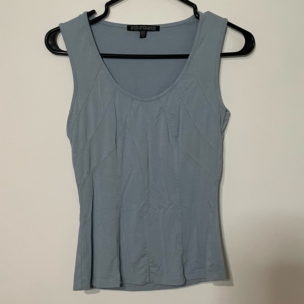 Baby Blue Hot Y2K Style Tank 🦋❤️‍🔥Made in Canada 🇨🇦